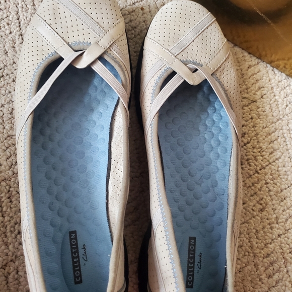 Worn Once Slip on Balet Comfort Walking Clark's size 10 - Picture 11 of 11